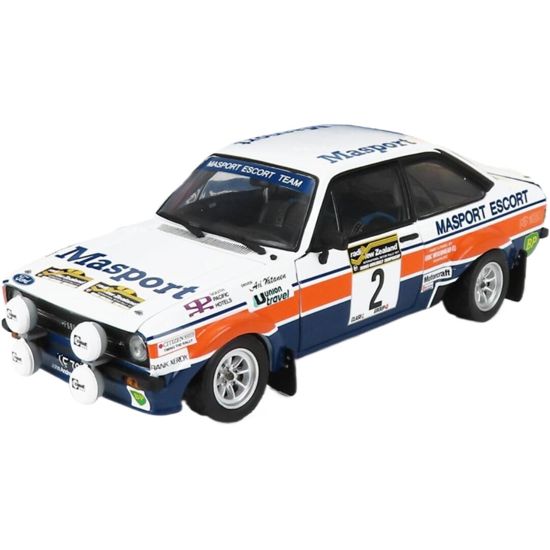 Fordフォード Englandイングランド Escort RS1800 night version No.2 2nd Rally South Pacific New Zeala / Sun Star 1/18 ミニカー