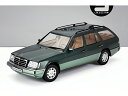 MERCEDES BENZ Eクラス (S124) Tモデル SW 1995 2トーングリーン/ TRIPLE9 1/18 ミニカー