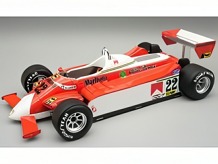 【予約】12月以降発売予定ALFA ROMEO F1 179 N22 モナコGP 1980 P.デパイユ ホワイトレッド/ TECNOMODEL 1/18 ミニカー