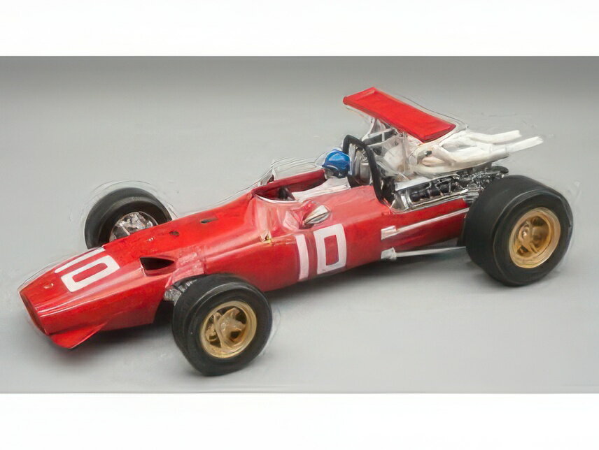 【予約】12月以降発売予定FERRARI F1 312 スクーデリア FERRARI N 10 オランダGP (パイロットフィギュア付き) 1968 ジャッキー・イクス レッド/ Tecno 1/18 ミニカー
