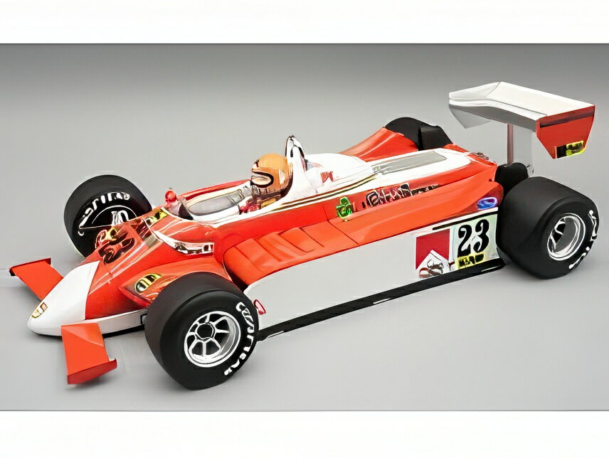 Rakuten - 【予約】12月以降発売予定ALFA ROMEO F1 179 N23 モナコGP パイロット付 1980 B.ジャコメリ ホワイトレッド/ TECNOMODEL 1/18 ミニカー