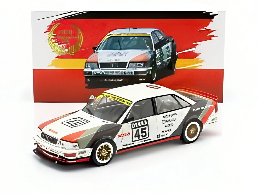 【予約】AUDI V8 QUATTRO TEAM AZR N45 1991年 DTM チャンピオン F.ビエラ ホワイト/レッド/ブラック/ Werk83 1/18 ミニカー