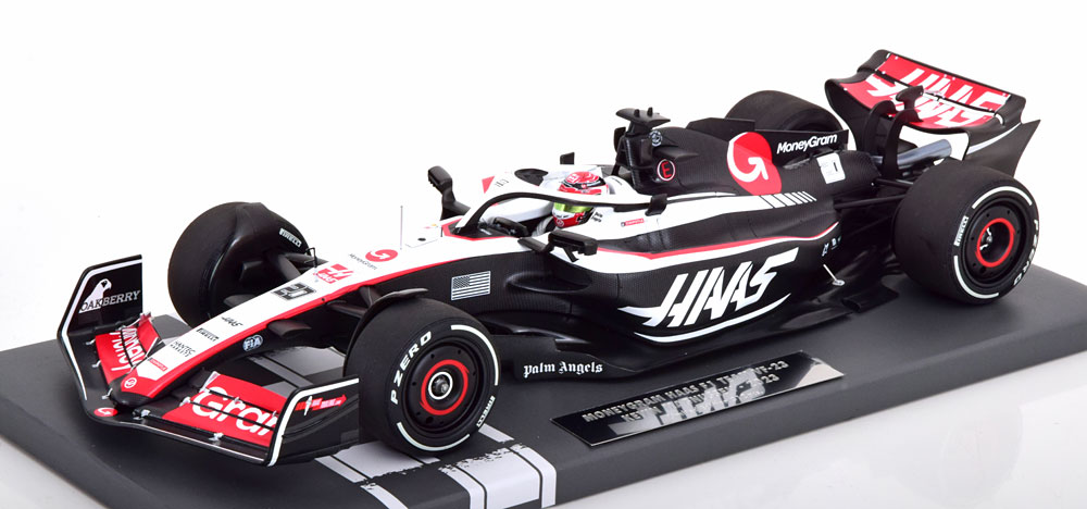 Haas VF23 Magnussen 2023 限定312個/ MINICHAMPS 1/18 ミニカー