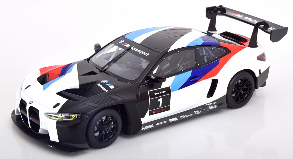 BMW M4 GT3 No.1 �ץ쥼��ơ�����󥫡� 2021 ����600��/ MINICHAMPS 1/18 �ߥ˥���