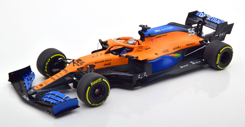 McLaren MCL35M オーストリアGP Sainz 2020 限定504個/ MINICHAMPS 1/18 ミニカー