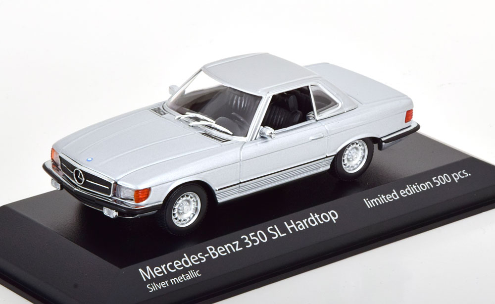 Mercedes 350SL R107 �ϡ��ɥȥå� 1974 ����500��/ MINICHAMPS 1/43 �ߥ˥���