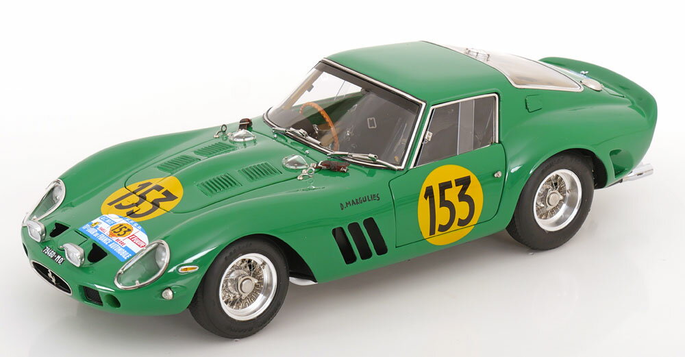 Ferrari 250 GTO No.153 �ġ��� �� �ե�� Piper Margulies 1962 ����2200��/ CMC 1/18 �ߥ˥���