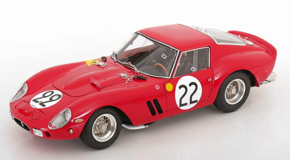 Ferrari 250 GTO No.22 ��ޥ�24���֥졼�� Beurlys Elde Mason 1962 ����2200��/ CMC 1/18 �ߥ˥���