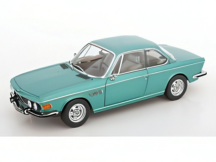 BMW - 【予約】2026年発売予定BMW 3.0 CSi E9 クーペ 1971 アルミリム ターコイズメタリック/ KK-SCALE 1/12 ミニカー