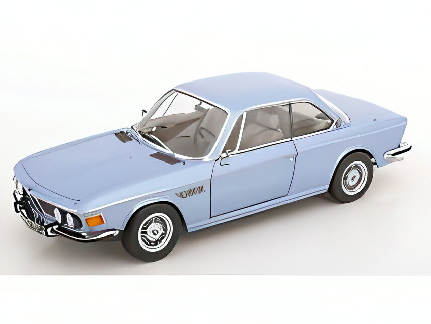【予約】2026年発売予定BMW 3.0 CSi E9 クーペ 1971 アルピナリム ライトブルーメタリック/ KK-SCALE 1/12 ミニカー