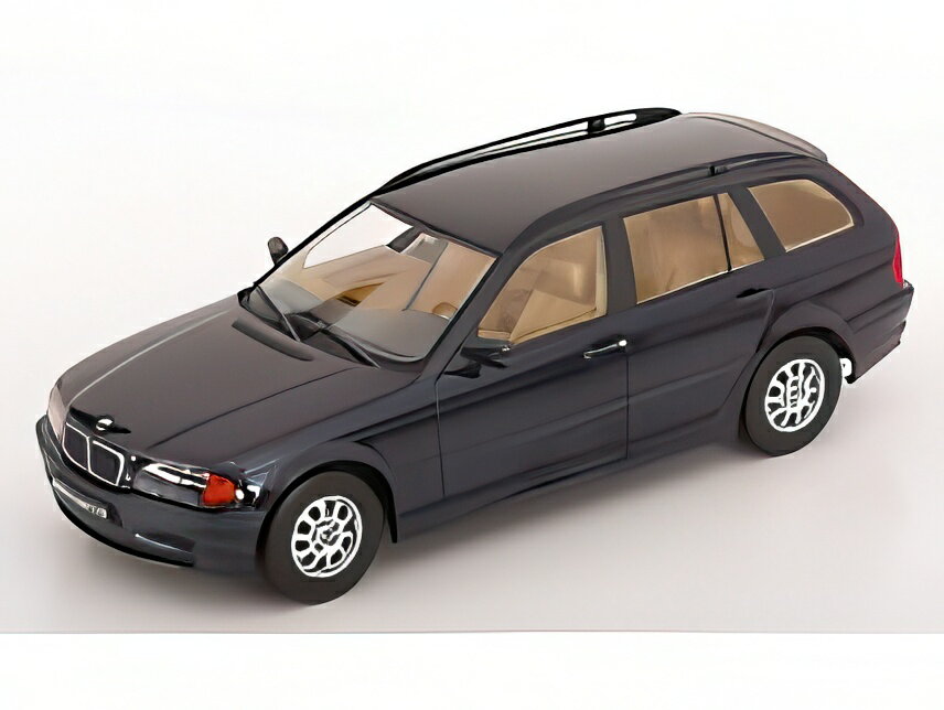 【予約】2026年発売予定BMW 3シリーズ (E46) ツーリング 1999 ブルー/ KK-SCALE 1/18 ミニカー