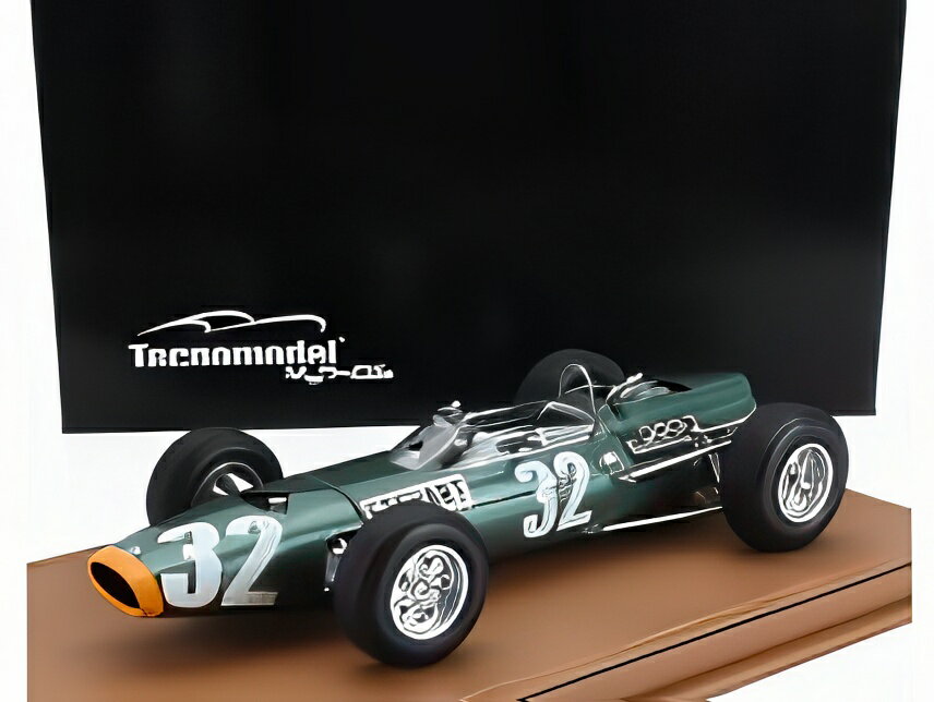 BRM F1 P261 32号車 優勝 イタリアGP 1965 Jackie Stewart グリーンメタリック/ TECNOMODEL 1/18 95台限定ミニカー
