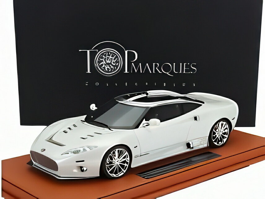 SPYKER C8 AILERON 2011 キュムラスホワイトメタリック/ TOPMARQUES COLLECTION 1/18 ミニカー