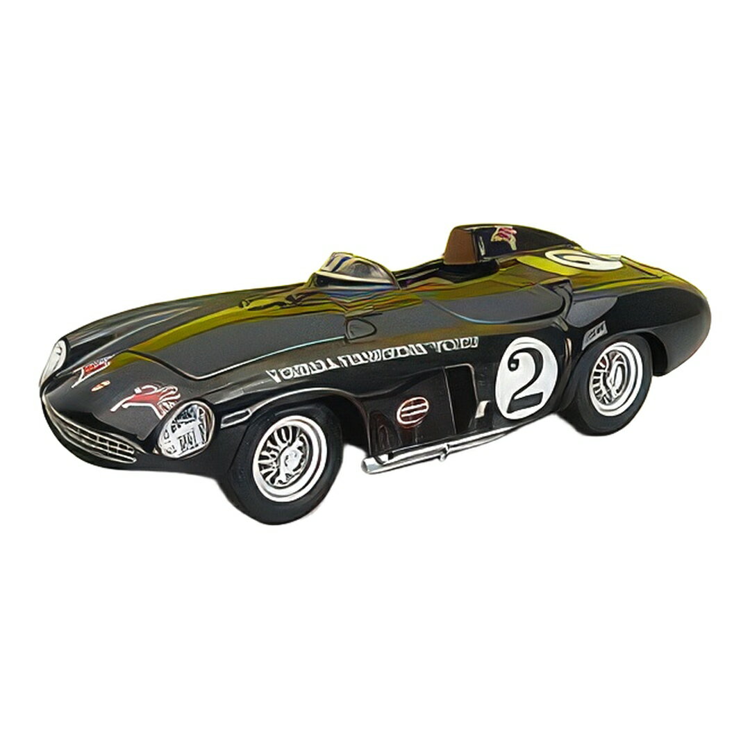 フェラーリ 750 モンツァ スパイダー 3.0L #2 カレラ・パナメリカーナ・メキシコ 1954 Alfonso De Portago ブラック / ART-MODEL 1/4