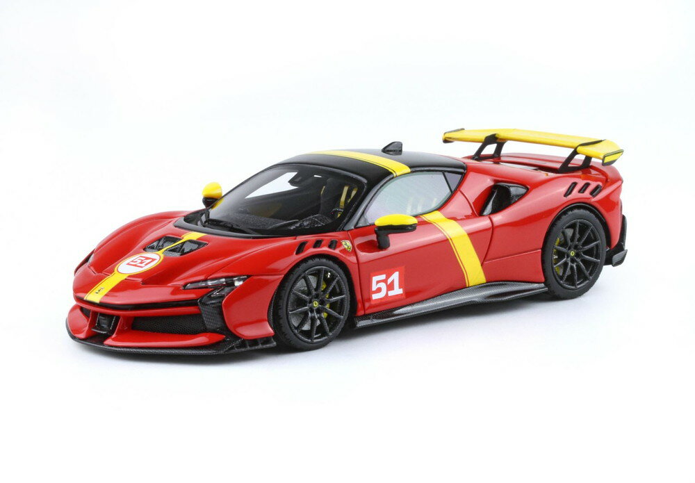 ��ͽ���Ferrari SF90XX Stradale ��åɡ��������� ��ޥ� 499P �졼���ʥ�С�51/ BBR 1/12 20�����ߥ˥���