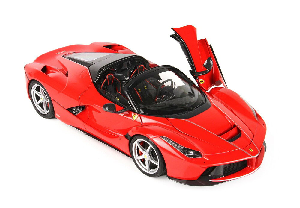 ラストホビーの【予約】Ferrari LaFerrari APERTA ロッソコルサ322/ BBR 1/18 ミニカー｜アングル2