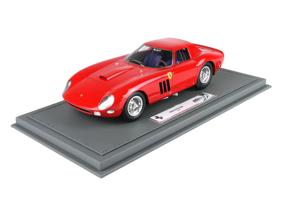 【予約】Ferrari 250 GTO 1964 レッド/ BBR 1/18 250台限定ミニカー