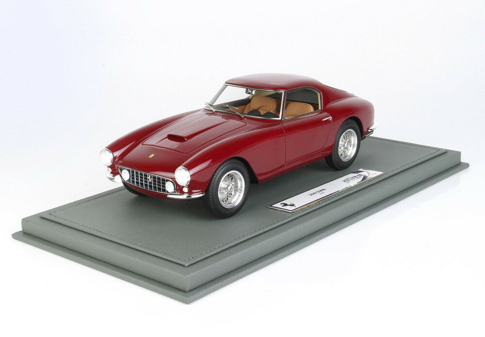 【予約】Ferrari 250 GT Berlinetta Passo Corto ダークレッドクレヨン/ BBR 1/18 200台限定ミニカー