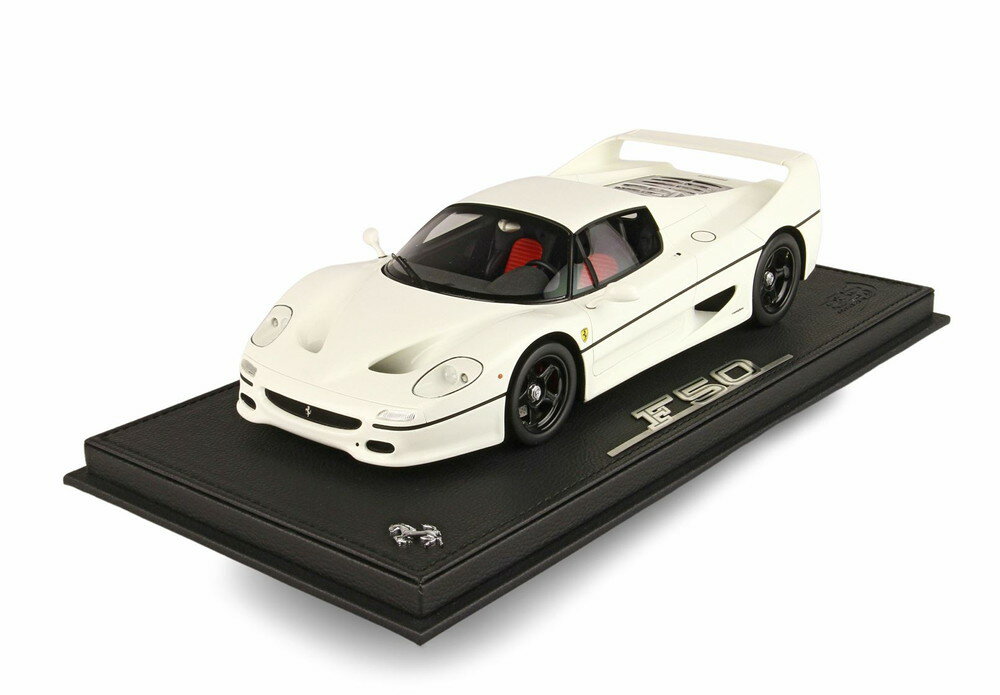 ��ͽ���Ferrari F50 ������ 1995 �������ۥ磻�� 100/ BBR 1/18 24�����ߥ˥���