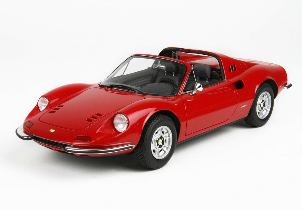 【予約】Ferrari Dino 246 GTS 1972 ジュネーブショー 1972 ロッソコルサ322/ BBR 1/18 246台限定ミニカー