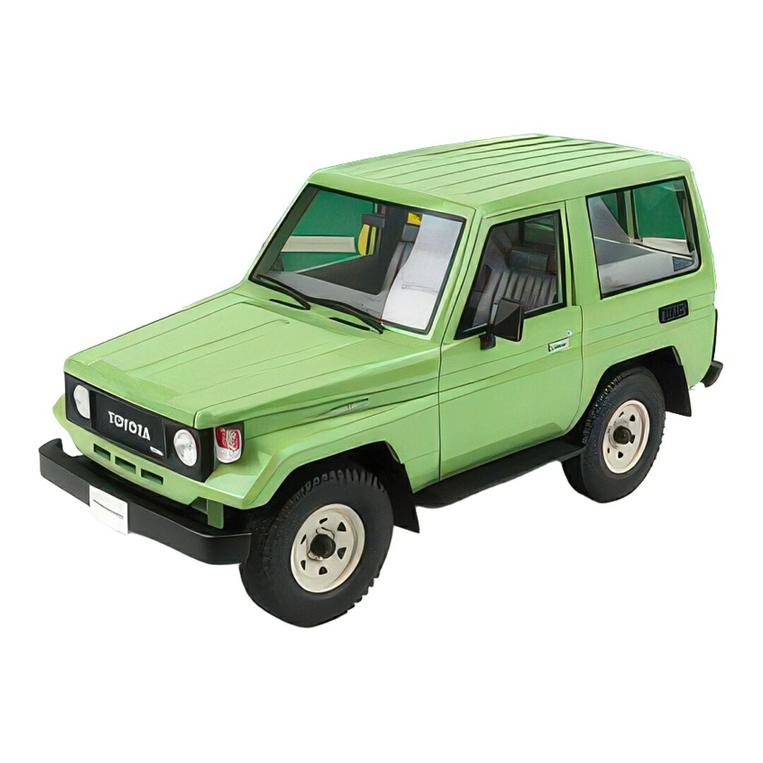 Rakuten - Toyotaトヨタ Land Cruiserランドクルーザー Bj70ビージェーナナマル 1984 グリーン / Cult Scale Models 1/18 ミニカー
