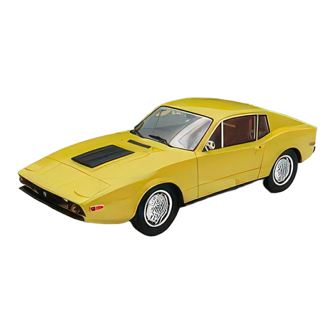 サーブ ソネット III クーペ 1972 イエロー / Cult Scale Models 1/18 ミニカー