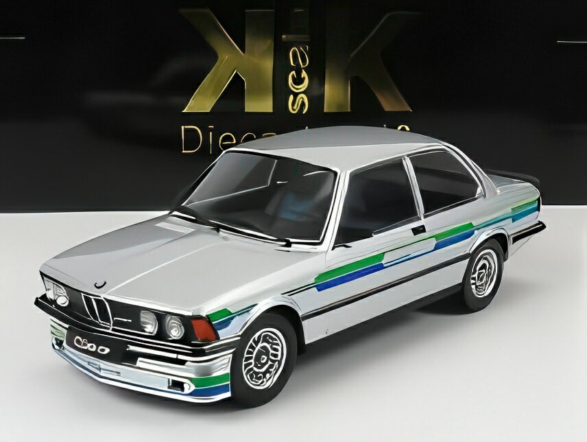【予約】BMW 3シリーズ アルピナ E21 C1 2.3 1980 シルバー/ KK-SCALE 1/18 ミニカー