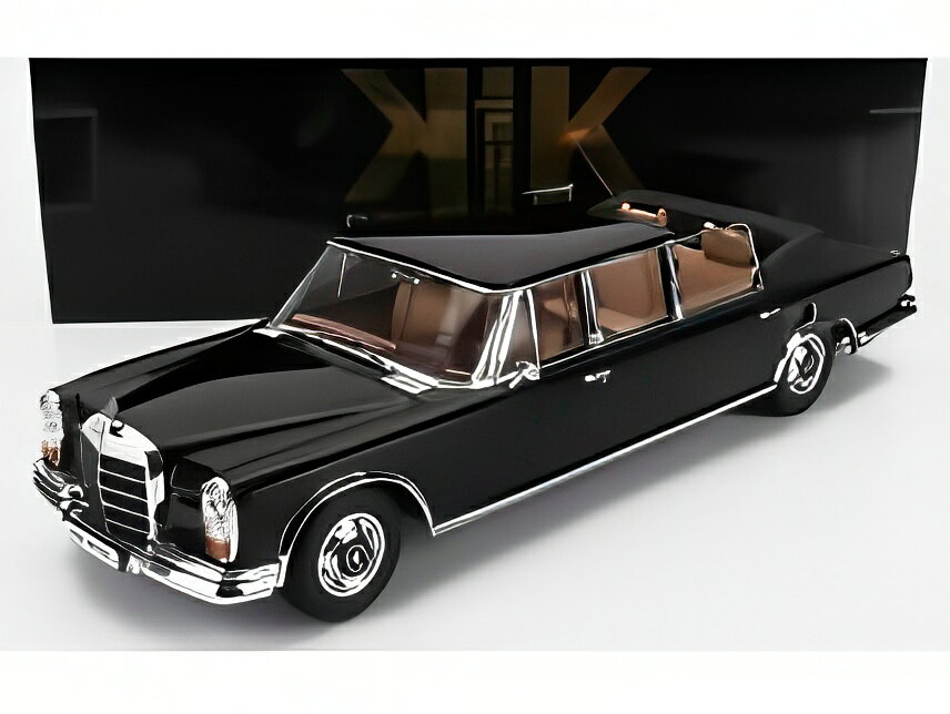 【予約】MERCEDES BENZ Sクラス 600 プルマン W100 ランドーレット 1964 ブラック/ KK-SCALE 1/18 ミニカー