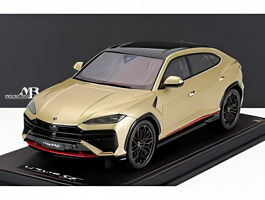 LAMBORGHINI ウルス SE 2023 ショーケース付 オロエリオス ゴールドメタリック/ MR Collection 1/18 49台限定ミニカー