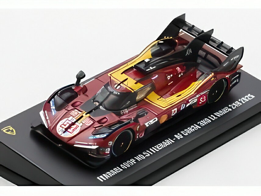 【予約】2026年発売予定FERRARI 499P フェラーリ AFコルセ No.51 2025 ルマン24時間 3位 レッド/ LOOKSMART 1/64 ミニカー