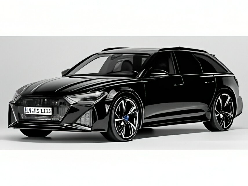 ��ͽ���2026ǯȯ��ͽ��AUDI A6 RS6 ���Х�� 2021 �֥�å��᥿��å�/ MOTORHELIX 1/12 30�����ߥ˥���