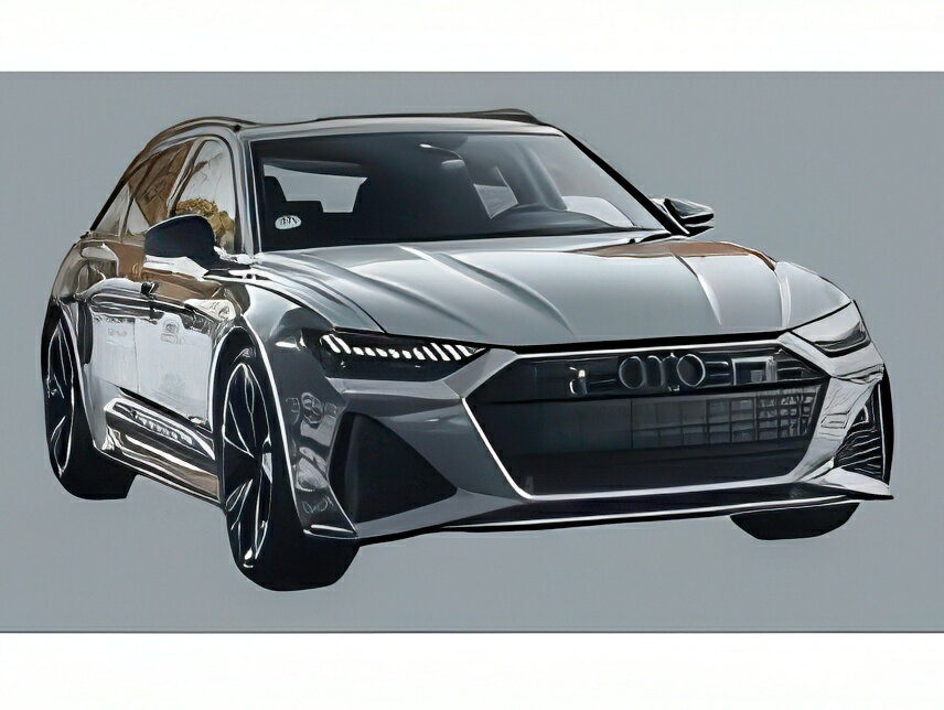 ��ͽ���2026ǯȯ��ͽ��AUDI A6 RS6 ���Х�� 2021 �ʥ�ɥ��졼/ MOTORHELIX 1/12 30�����ߥ˥���