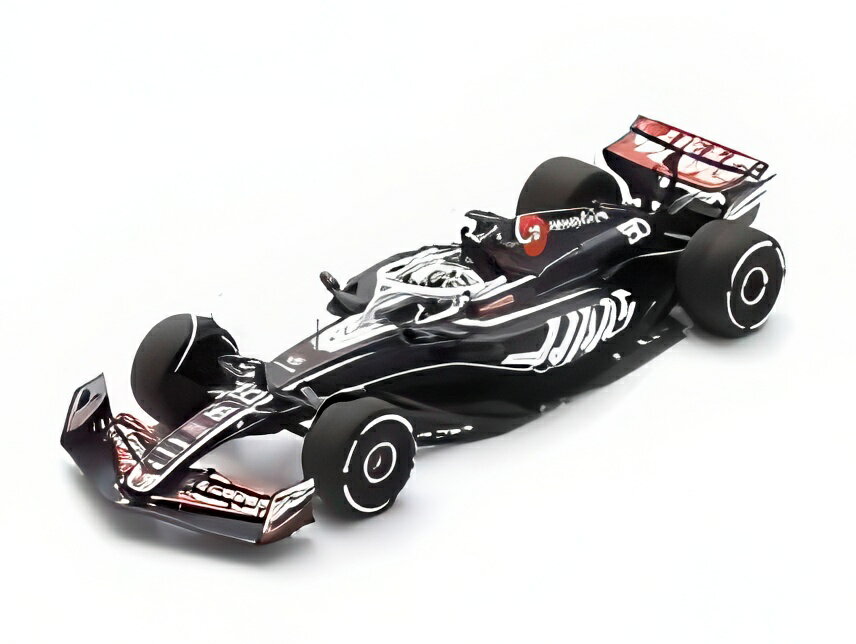 【予約】HAAS F1 FW24 MoneyGram No.50 2024 アゼルバイジャンGP O.ベアマン ブラック ホワイト Spark 1/43