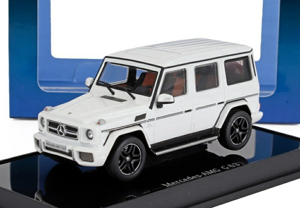 MERCEDES BENZ Gクラス G63 AMG W463 V8 BITURBO 2017 ホワイト/ AUTOart 1/64 ミニカー