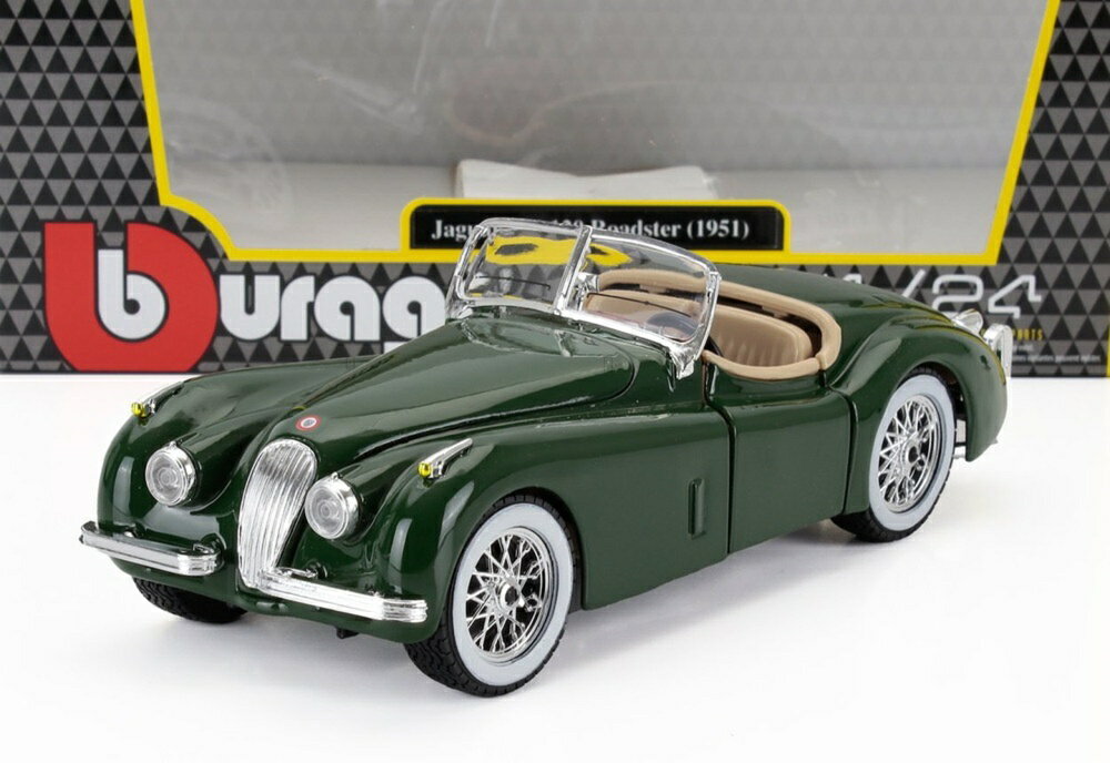 JAGUAR XK120 ���֥ꥪ�� 1951 ���꡼��/ Bburago 1/24 �Ϸ�