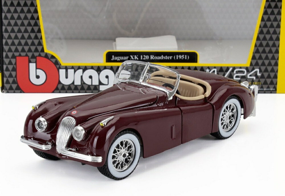 JAGUAR XK120 ���֥ꥪ�� 1951 �ܥ�ɡ�/ Bburago 1/24 �Ϸ�