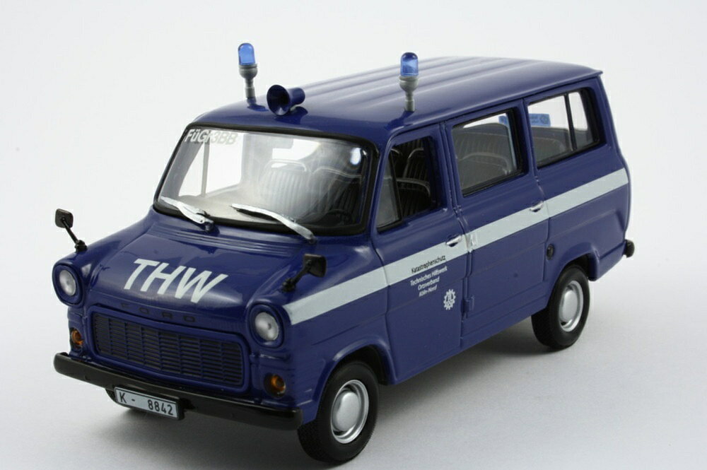 Ford Transit バス 1971 THW K?LN/ MINICHAMPS 1/43 ミニカー