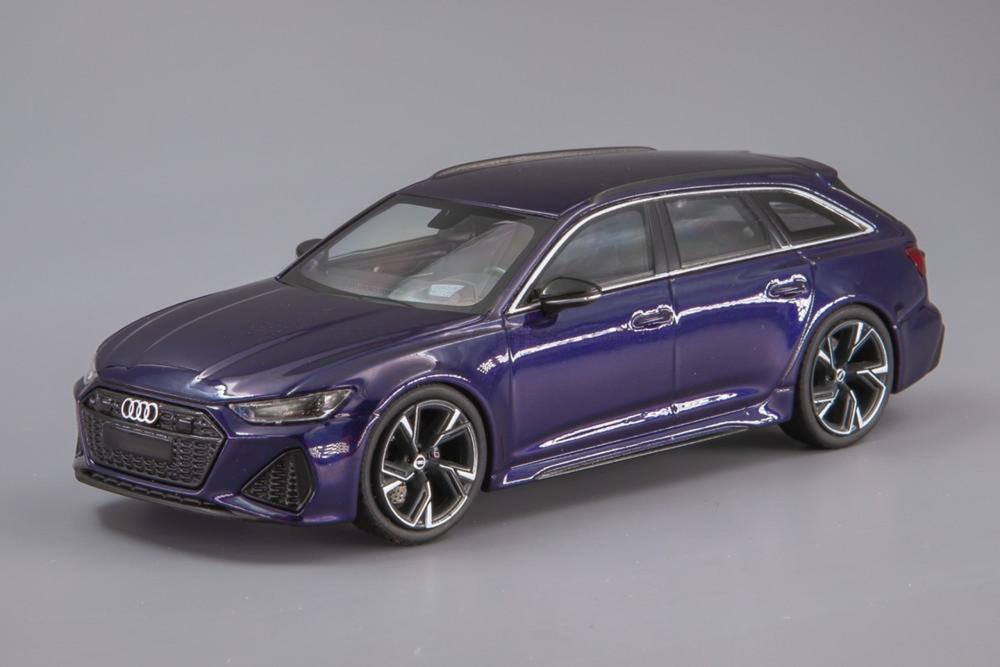 Rakuten - Audi RS 6 Avant 2019 バイオレットメタリック/ MINICHAMPS 1/43 ミニカー
