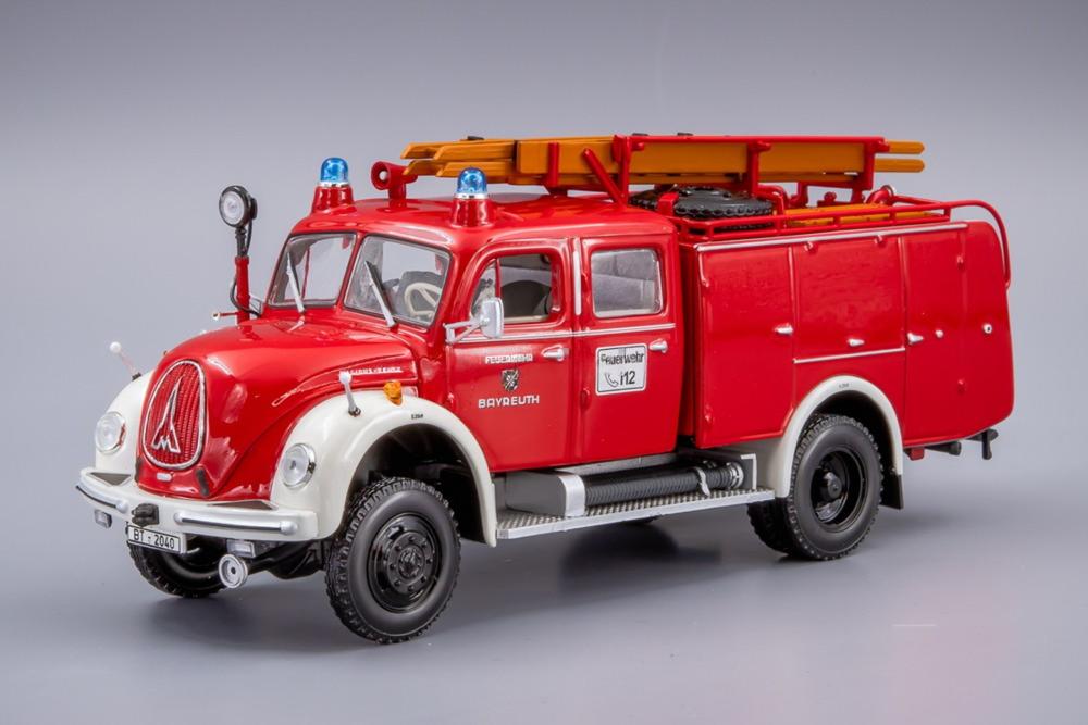 Magirus-Deutz Merkur TLF 16 消防車 Feuerwehr Bayreuth/ MINICHAMPS 1/43 ミニカー