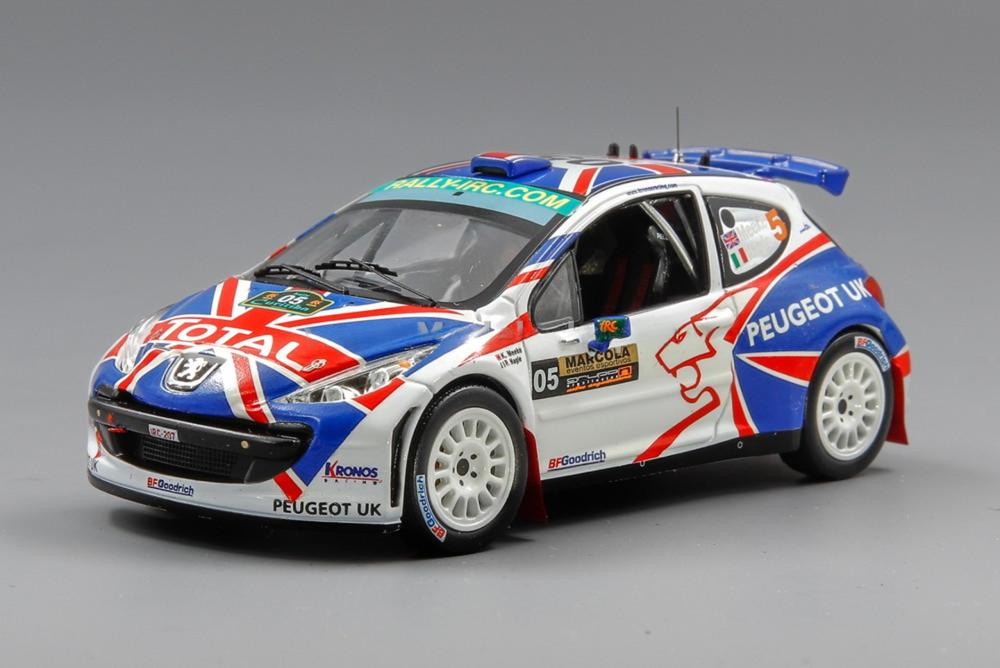 Peugeot 207 S2000 No. 5 Winner Rally Brazil 2009 K.Meeke   P. Nagle  IXO 1 43 �~�j�J�[