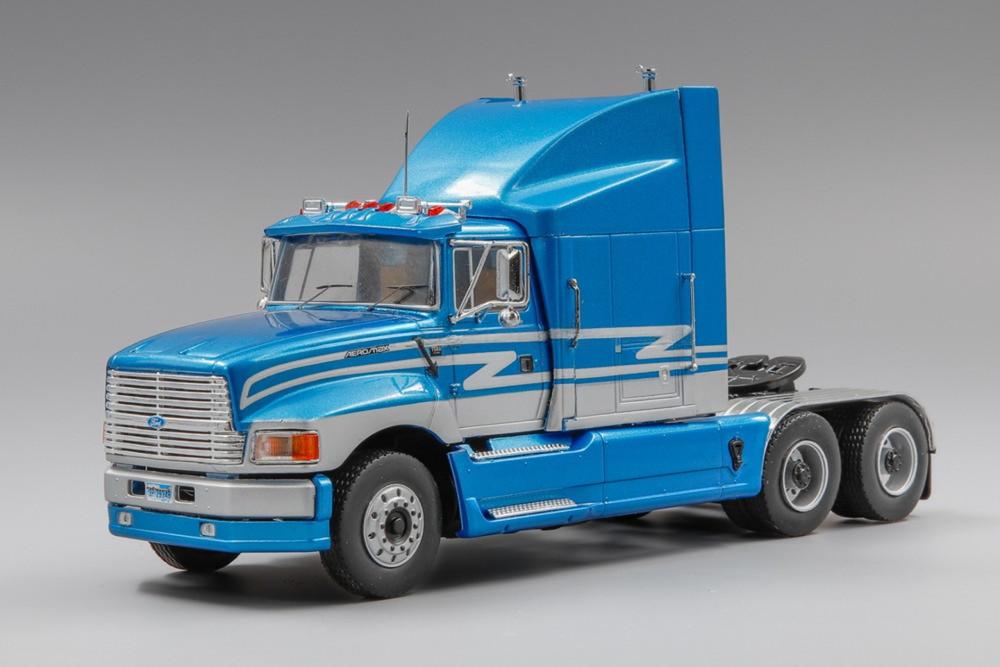 Rakuten - Ford Aeromax tractor truck 1990 /ブルーメタリックシルバー// IXO 1/43 ミニカー