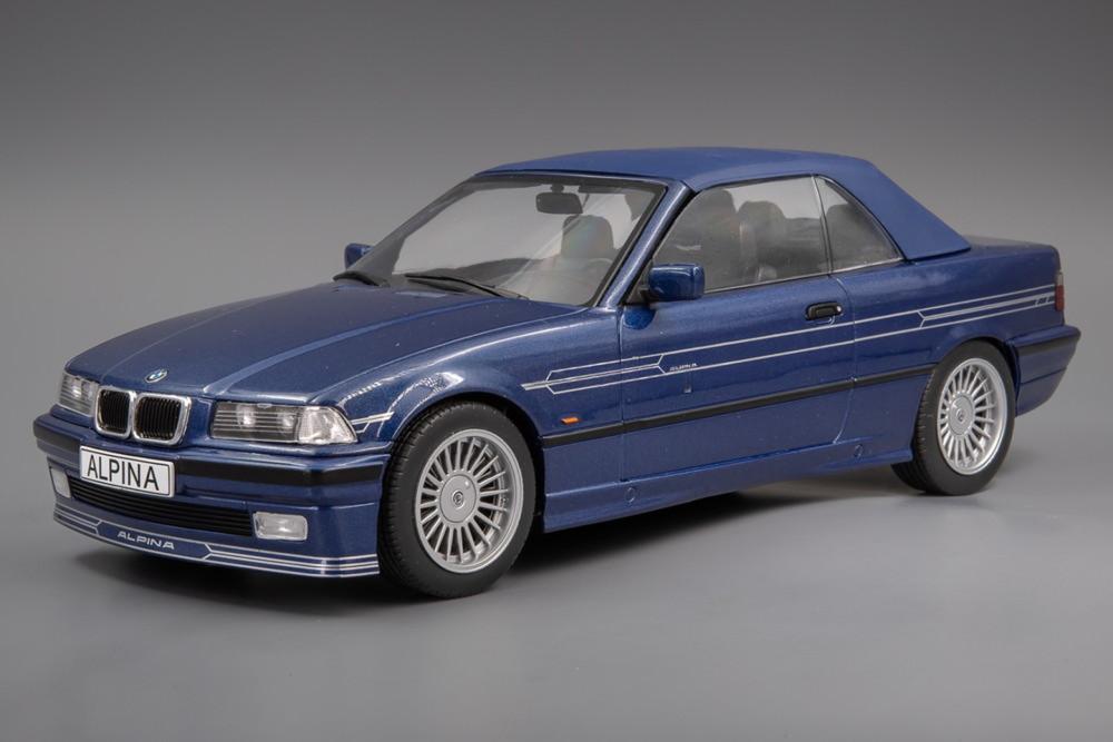 BMW Alpina B3 3.2 Convertible E36 1996 ブルーメタリック/ MCG 1/18 ミニカー