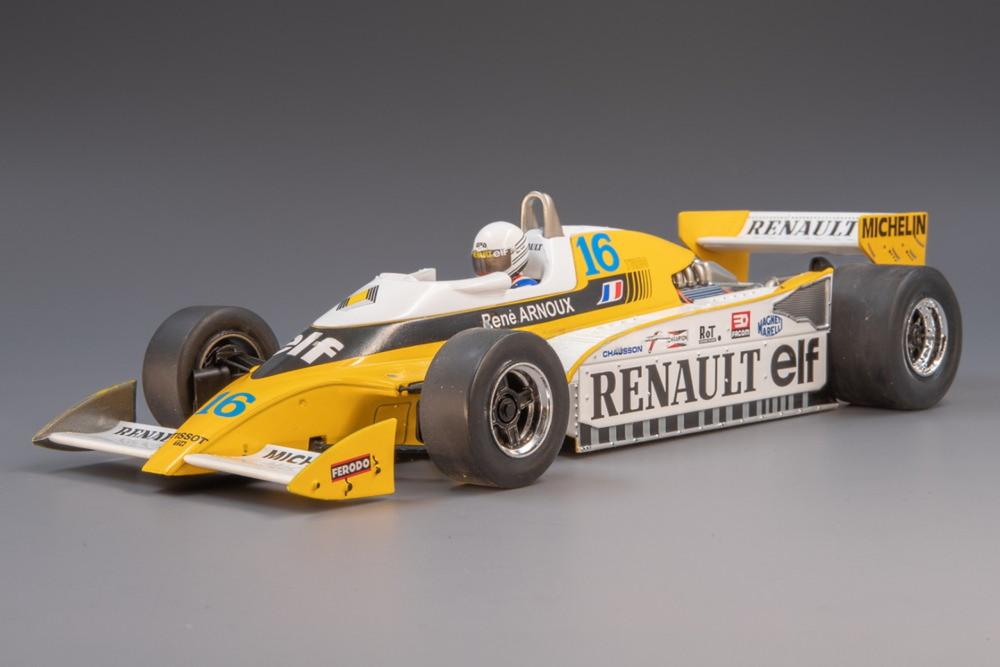 Renault RS10 16��� Equipe Renault Eleven F1 �����ꥹGP 1979 R.Arnoux/ MCG 1/18 �ߥ˥���