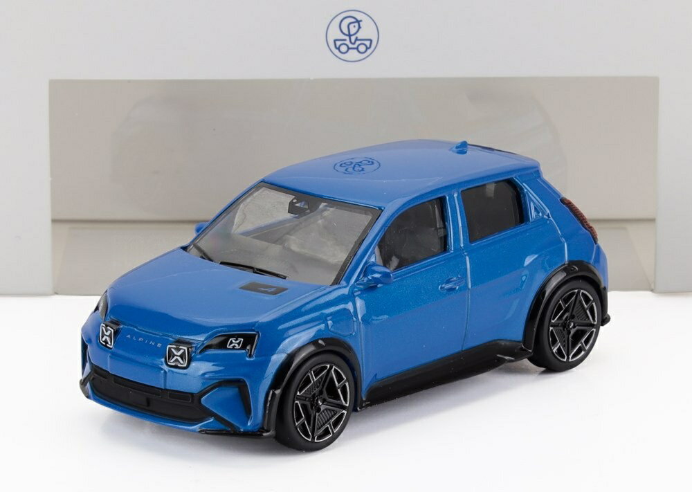 Hot Wheels - ALPINE A290 2025 ブルー ブラック/ Norev 1/43 ミニカー