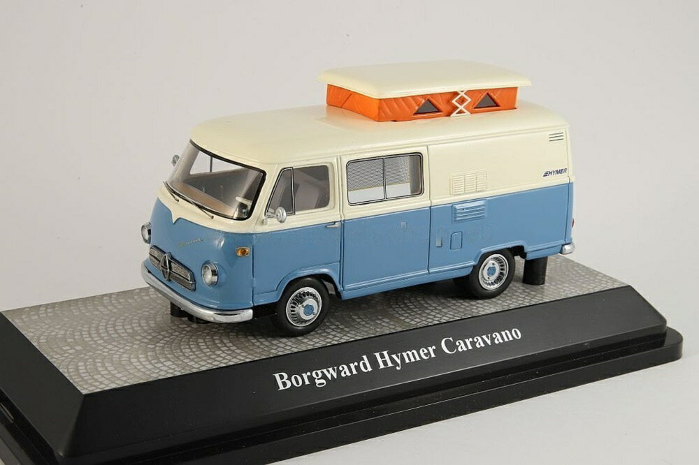 Hymer Borgward Caravano �����ԥ󥰥��� �饤�ȥ֥롼�ۥ磻��/ Premium ClassiXXs 1/43 �ߥ˥���