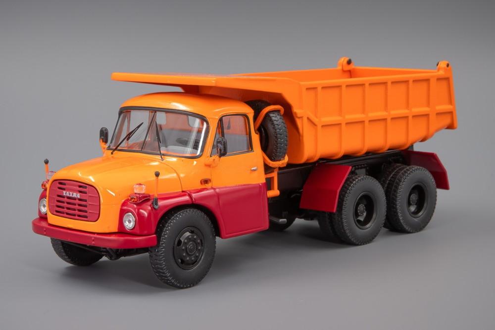 Tatra T148 6X6 ダンパートラック オレンジレッド/ Schuco 1/43 ミニカー