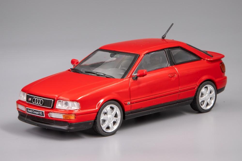 Audi S2 Coupe 1992 レーザーレッド/ SOLIDO 1/43 ミニカー