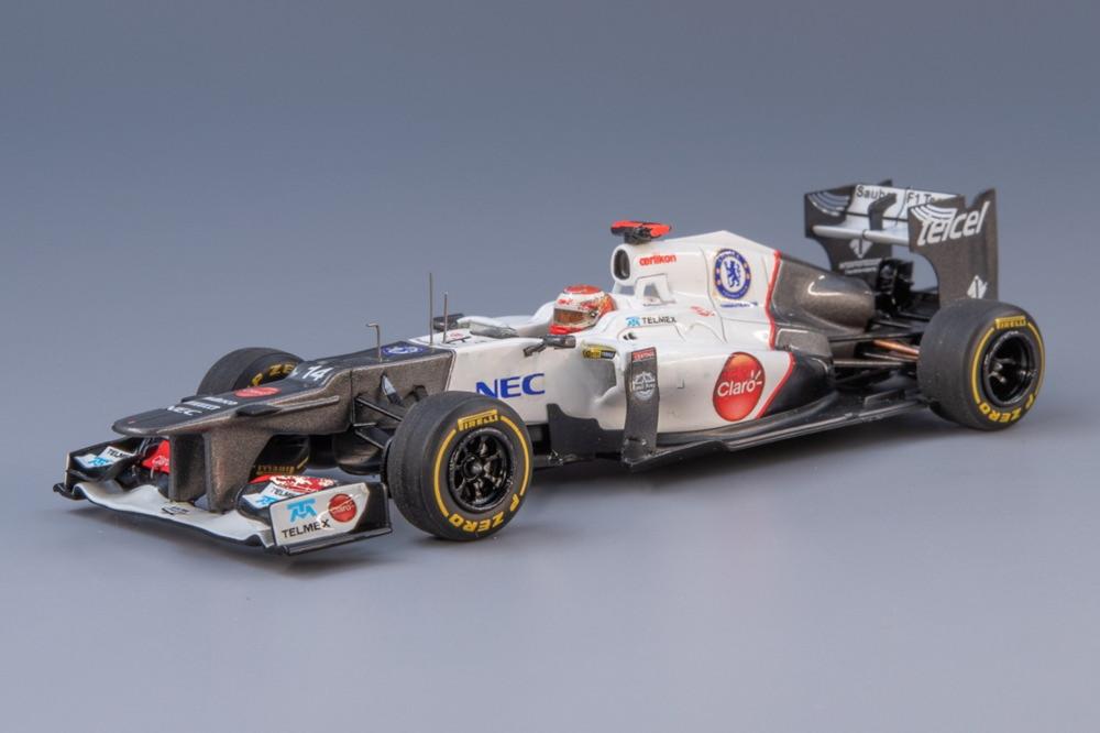 Sauber C31 Ferrari 14号車 F1 モナコGP 2012 Kamui Kobayashi/ Spark 1/43 ミニカー