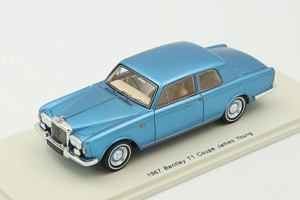Bentley T1 Coupe James Young 1967 メタリックライトブルー/ Spark 1/43 ミニカー（楽天・ラストホビー）