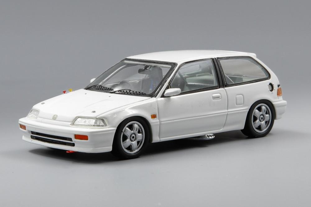 Honda Civic EF3 Group A 1988 ホワイト/ Spark 1/43 ミニカー